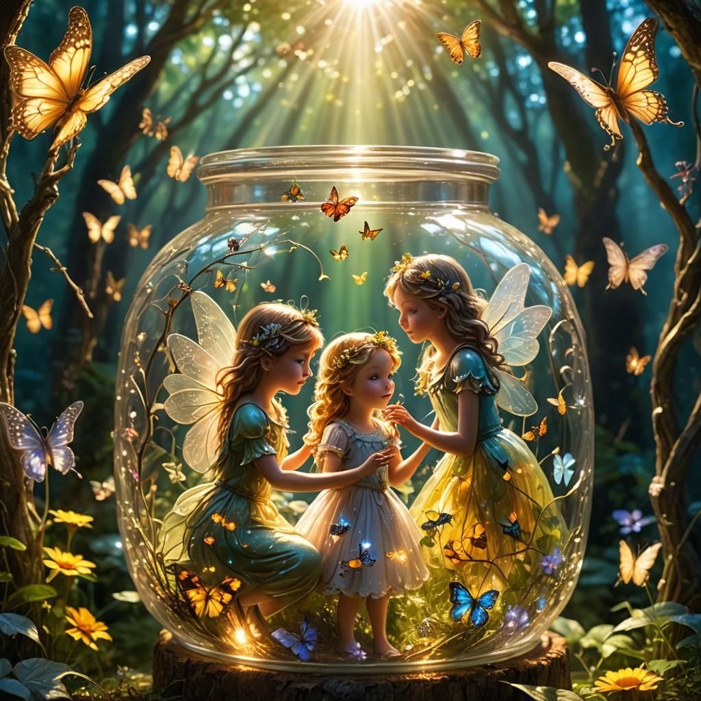 Fairies! - AI Generated Artwork - NightCafe Creator