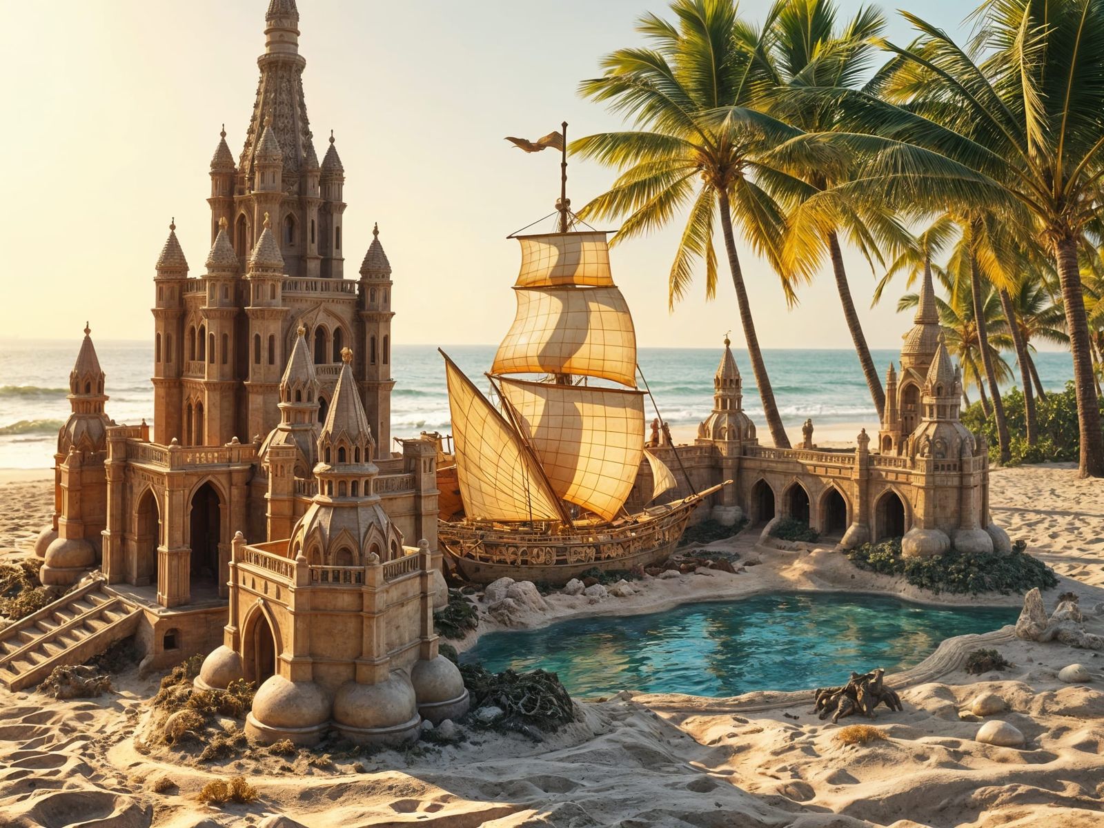 Sandcastle  by @Mountain88