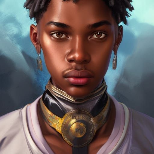 urban black teen magician - AI Generated Artwork - NightCafe Creator