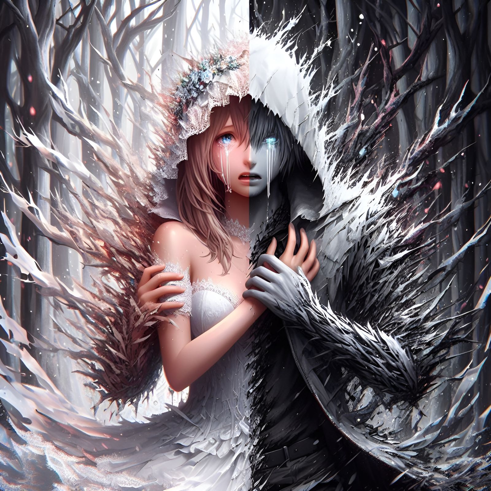 I'm trapped with you...