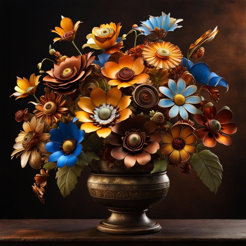 Metal Flowers