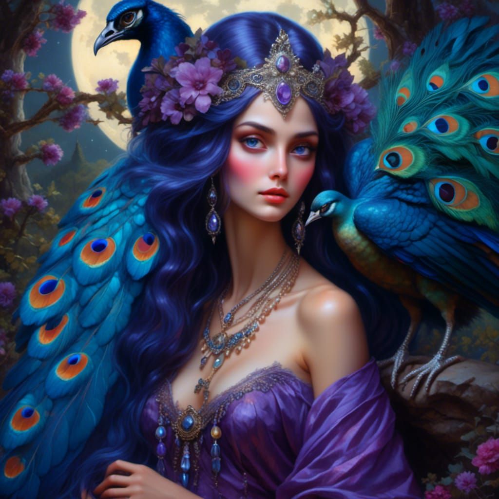 Peale, Goddess of Peacocks🦚