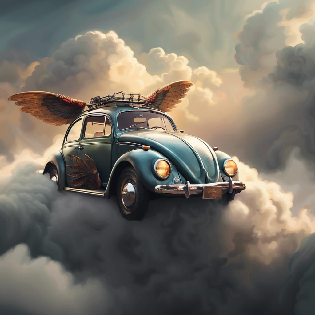 Herbie in the sky - AI Generated Artwork - NightCafe Creator