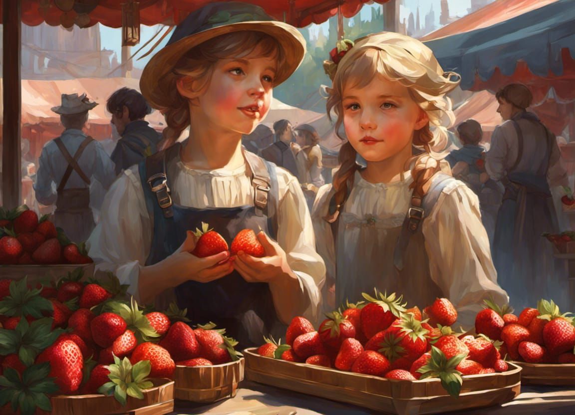 Jessica is blind, so sister Rebecca makes sure she gets the biggest and