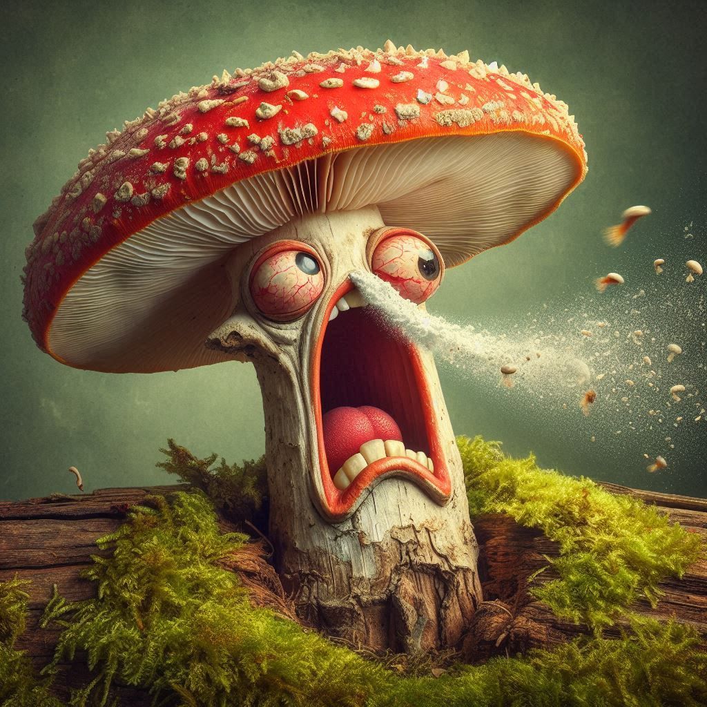 Sneezing Mushroom