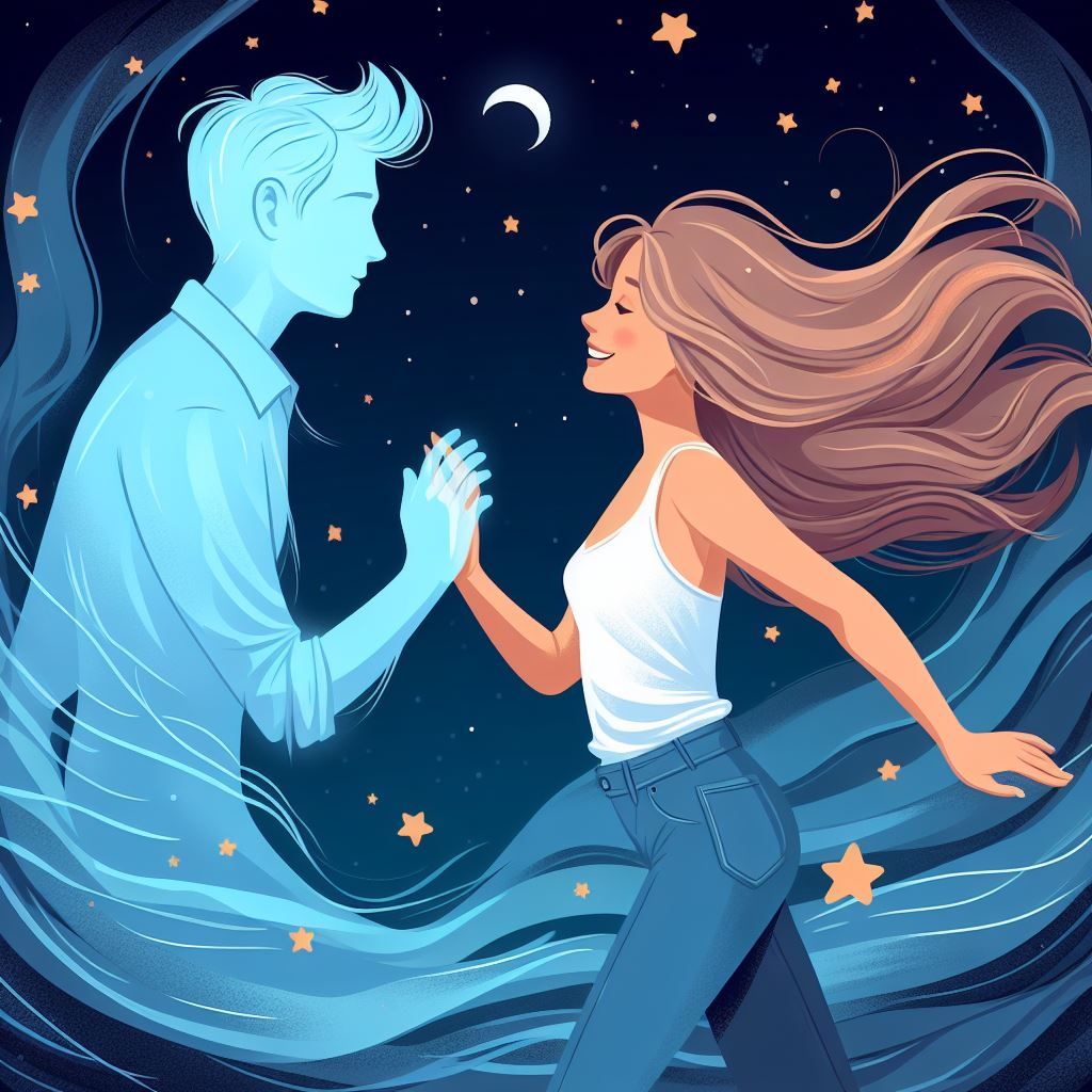 "Every night I am dancing with your ghost." Inspired by the ...