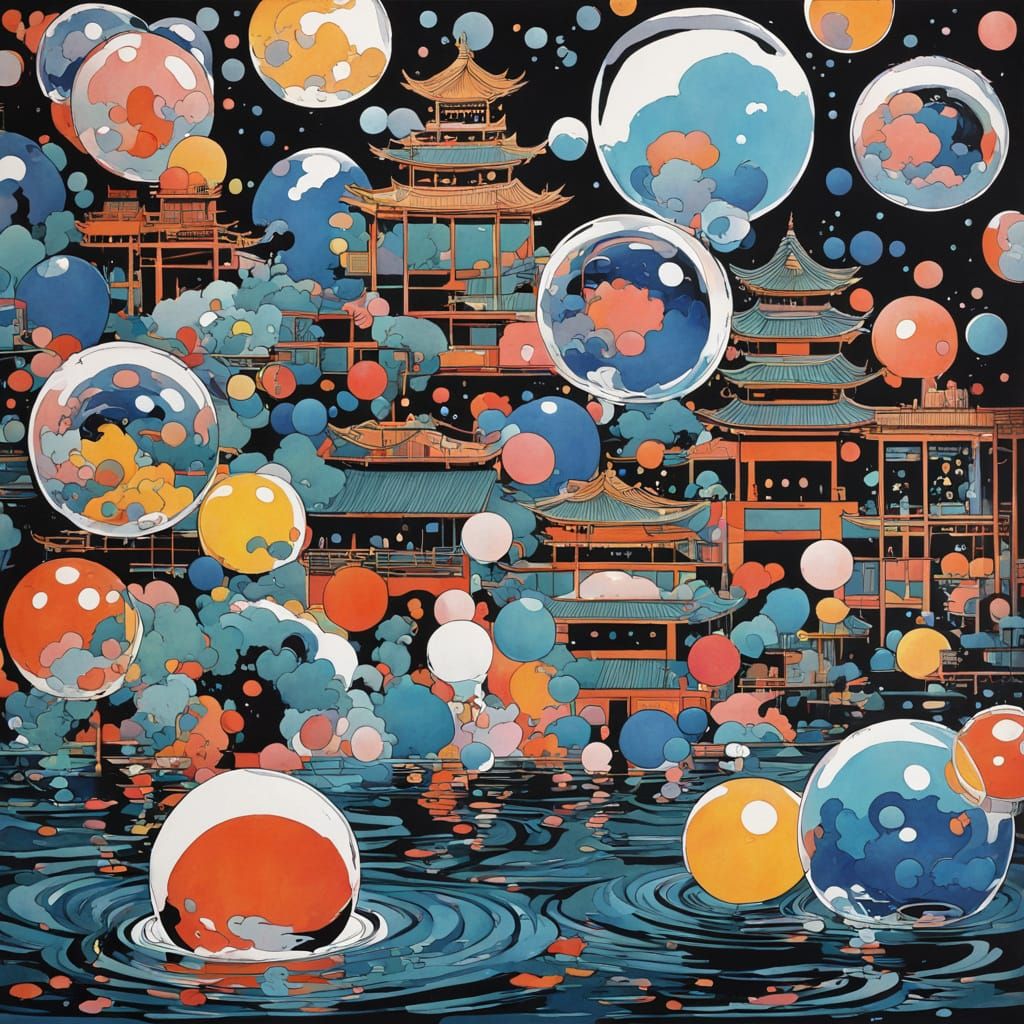 2 likes "Japanese Bubbles"🏣(✿◡‿◡)💟  by @Delsy Selena