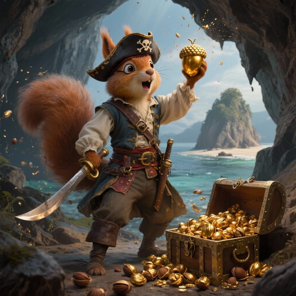 Ahoy! Shiny acorns!  by @JC lost land