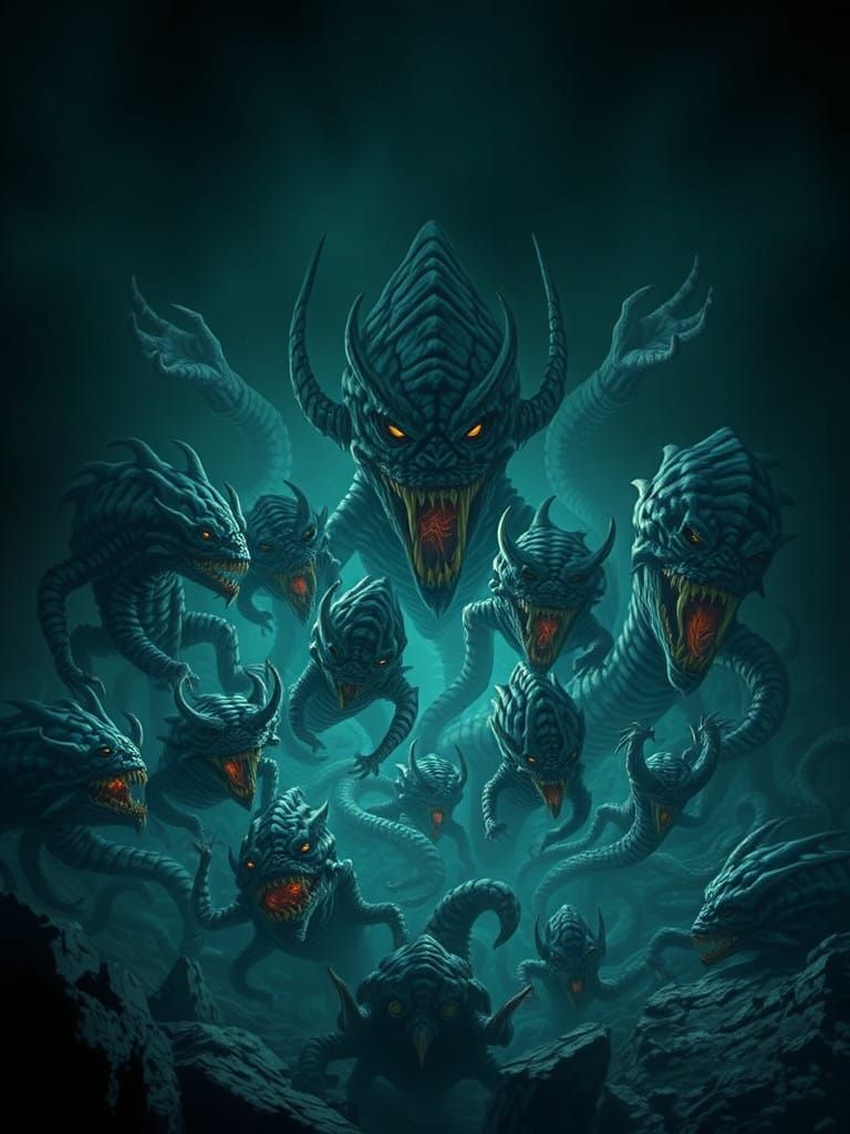 Horrific creatures of the deep - Monstrous Sea Creatures in ...