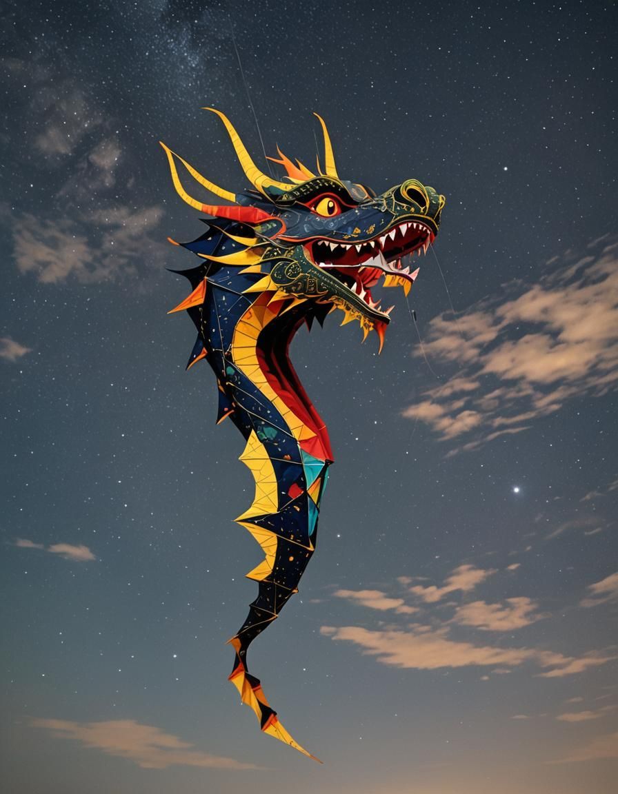 Dragon Kite  by @Mart Thunderdark