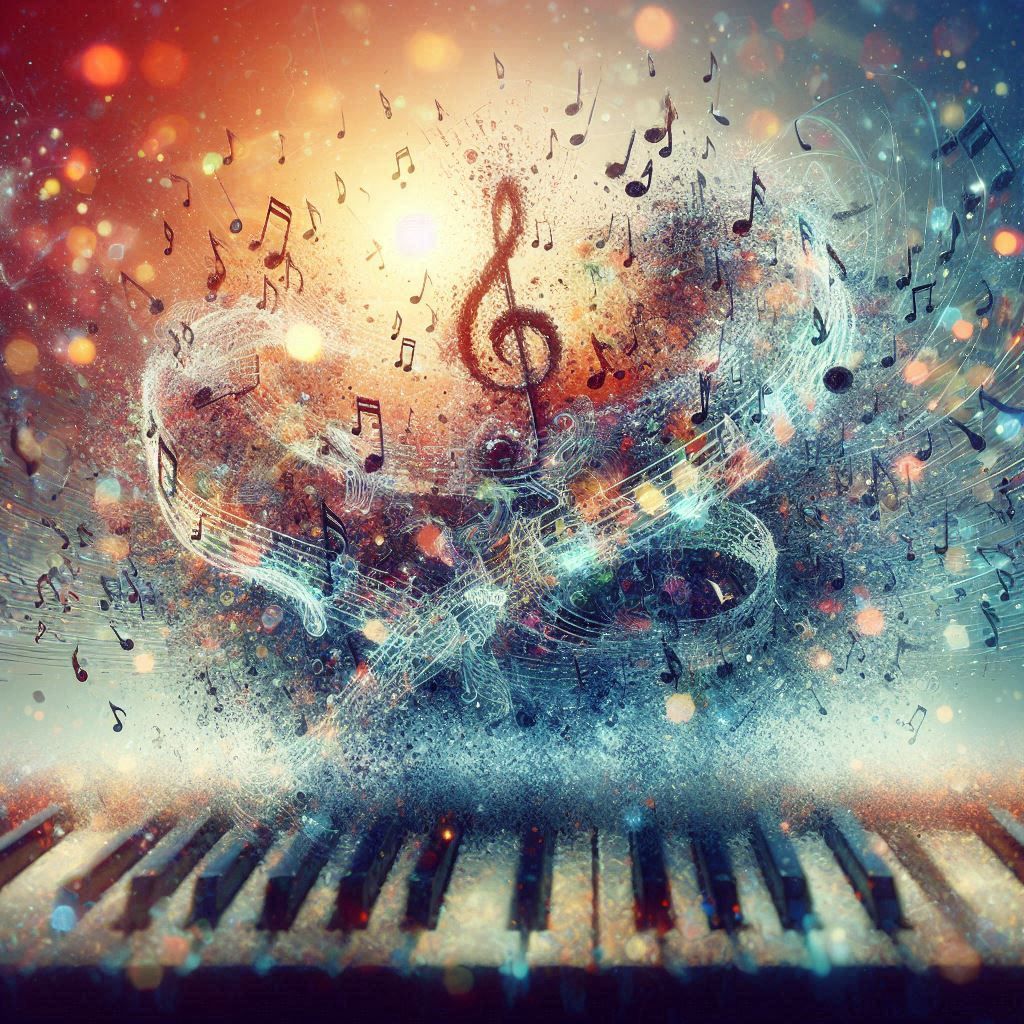 double exposure beautiful fantasy DALL-E 3 portrait landscape..