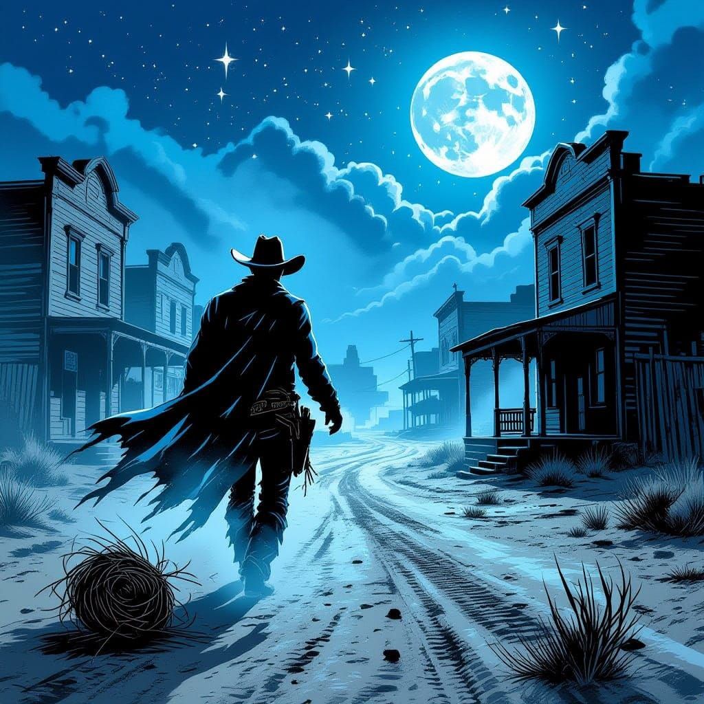 The Man with No Name  by @Willow Strawberry