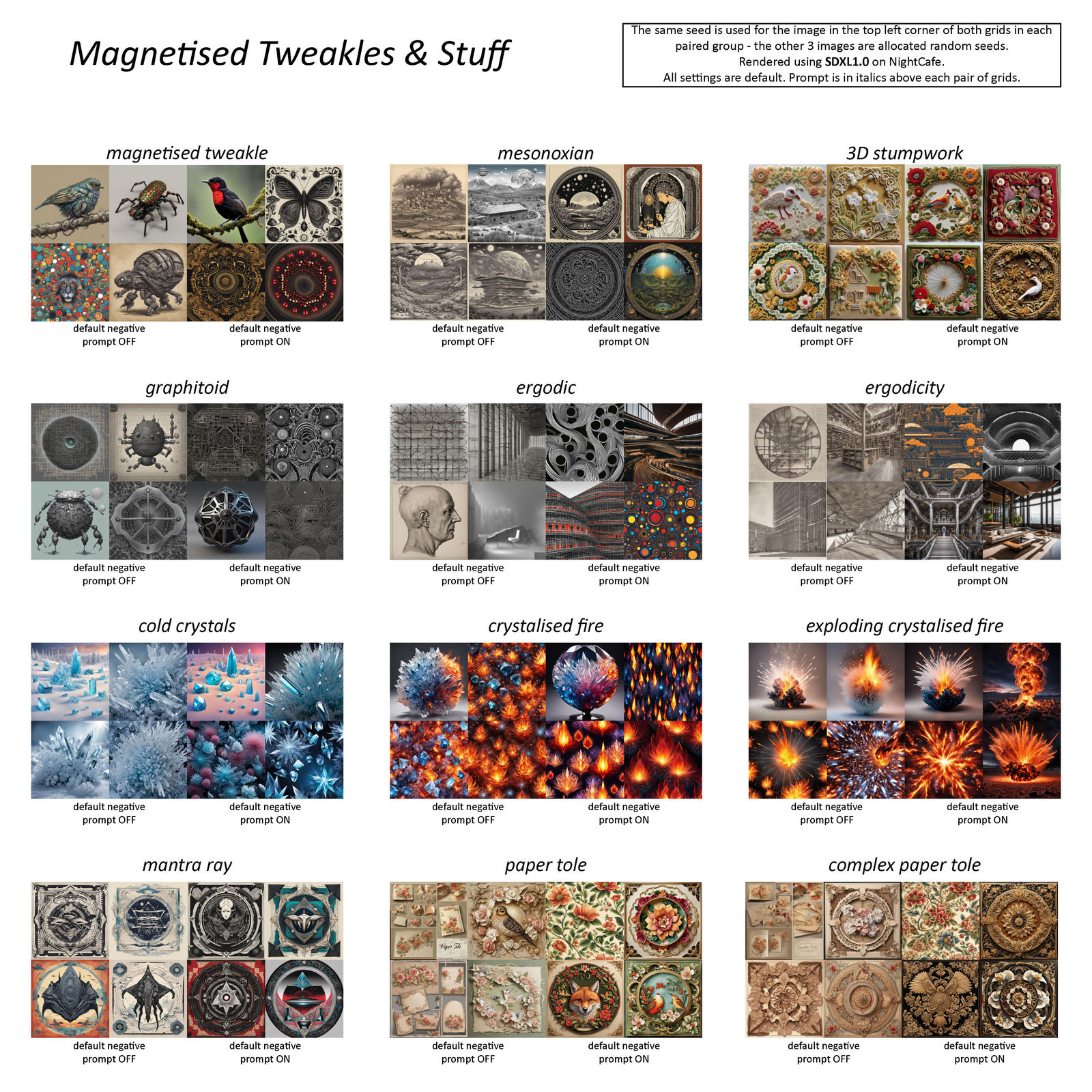 Magnetised Tweakles & Stuff