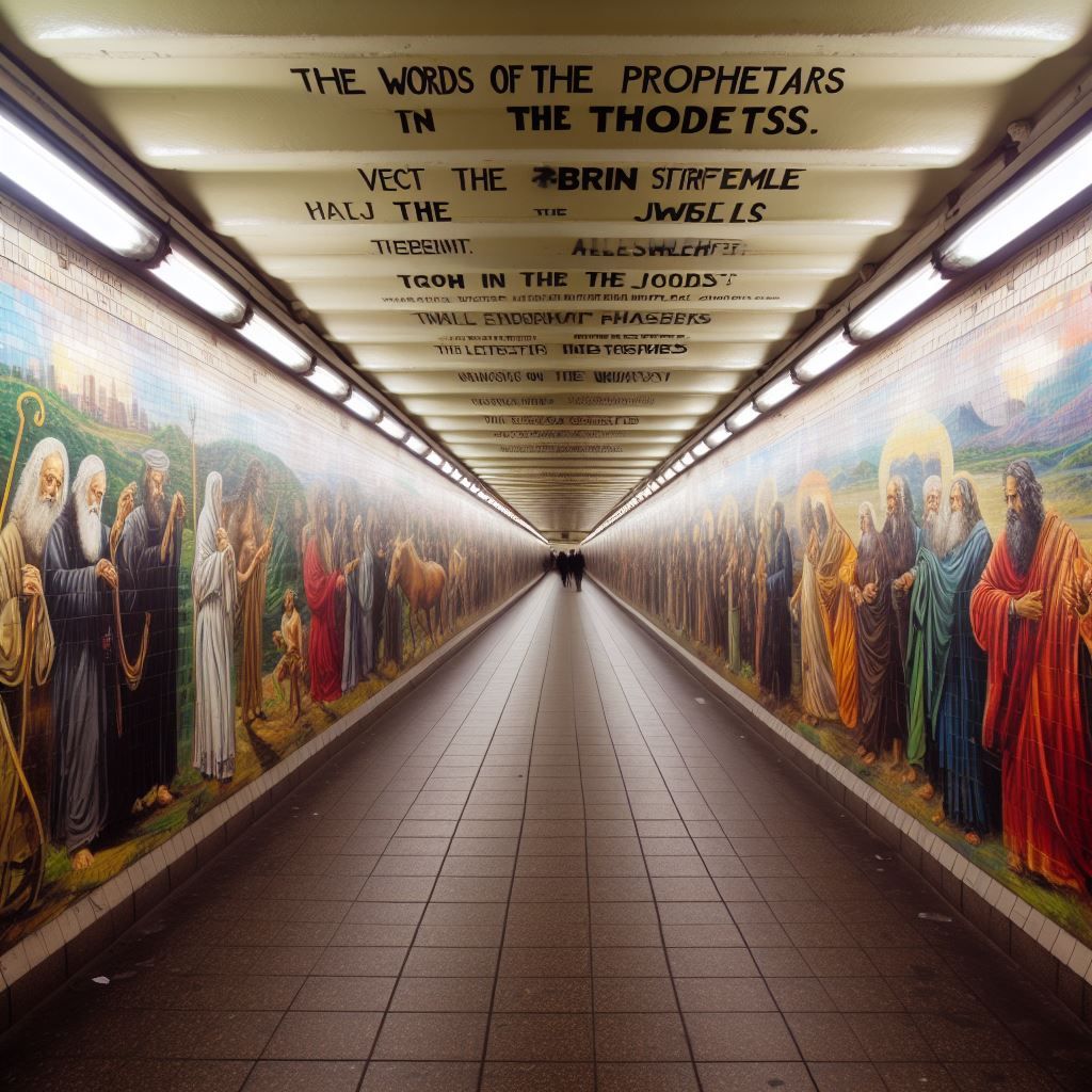 The words of the prophets are Written on the subway walls