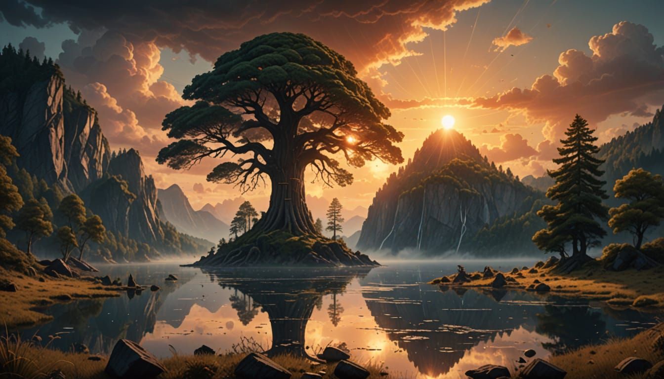 Grandfather Tree  by @Boxingjedi