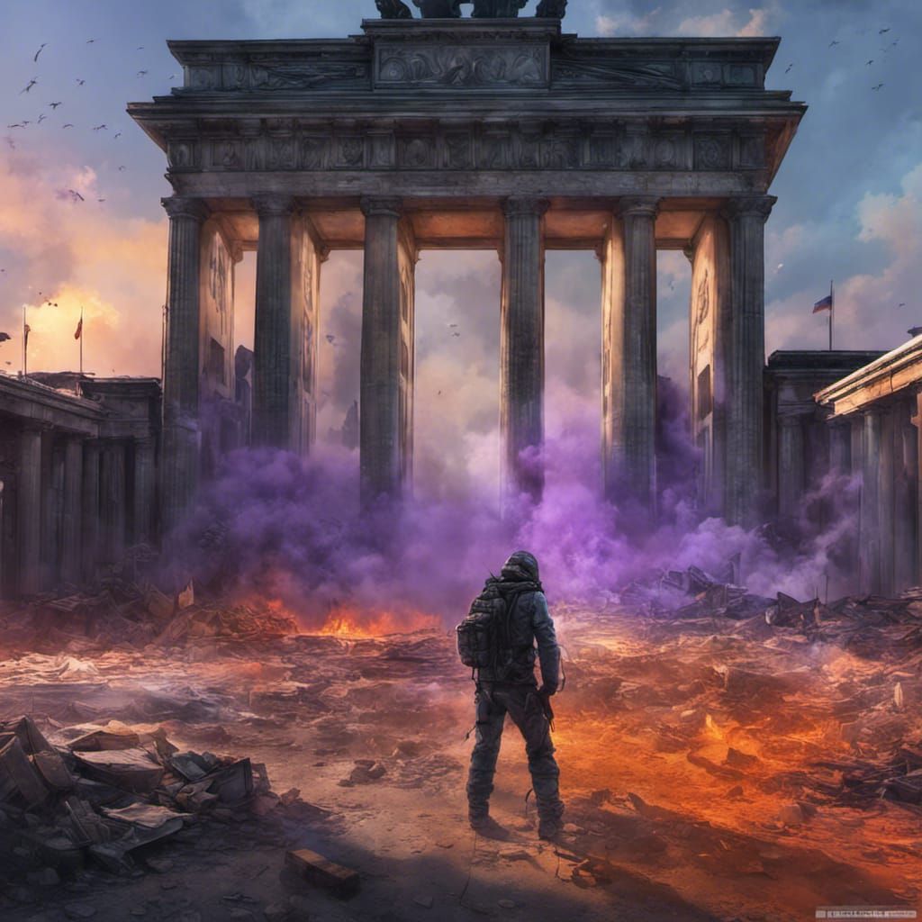 Post Apocalyptic "Brandenburger Tor" in Berlin II