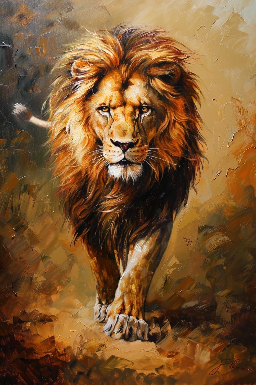 lion  by @Angelika