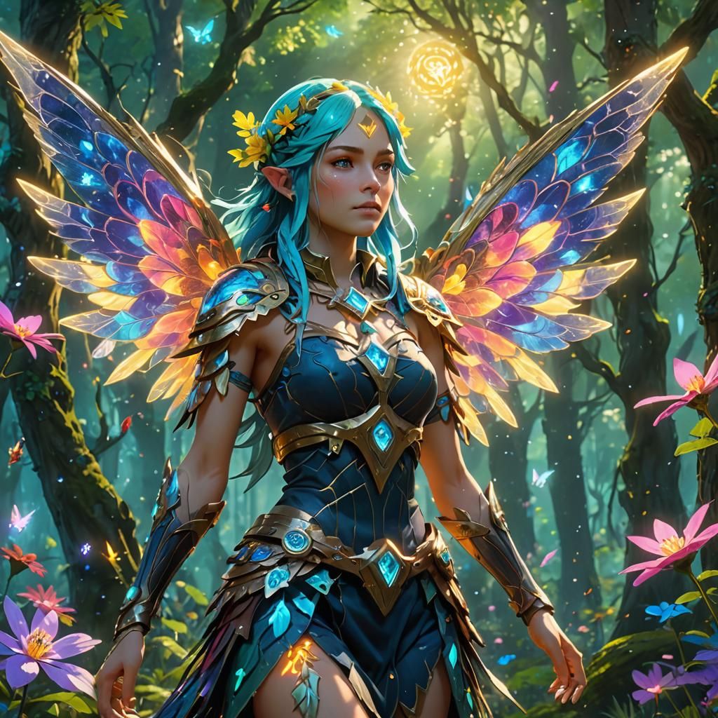 chronomancer  by @Night cafe