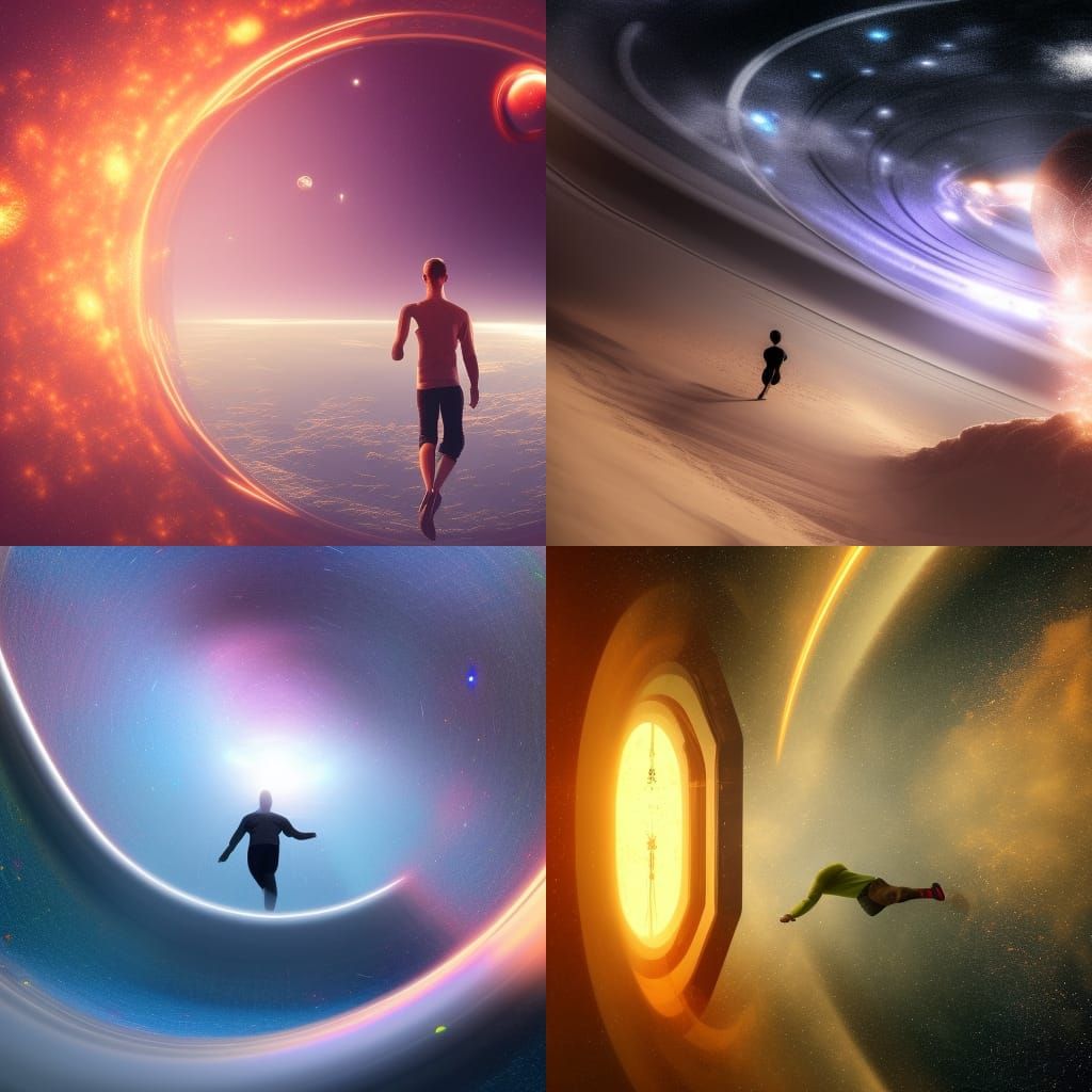 Human Cosmic Portals - AI Generated Artwork - NightCafe Creator