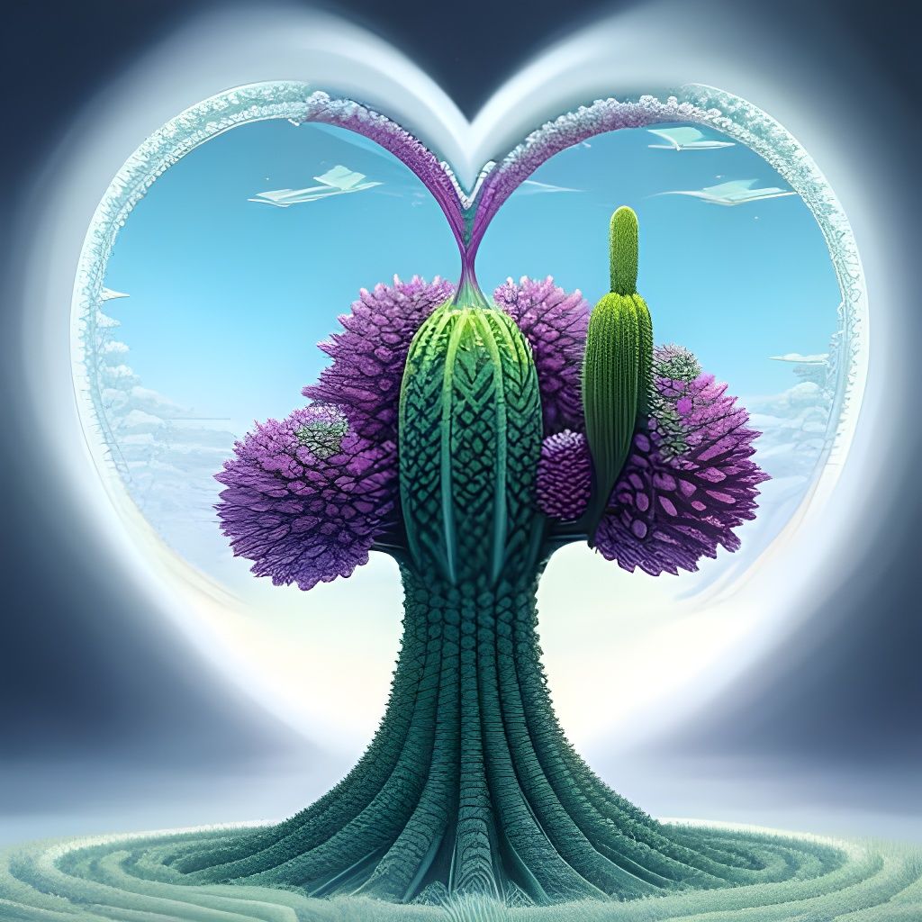 Cactus of flowers and love  by @Riyan Khan