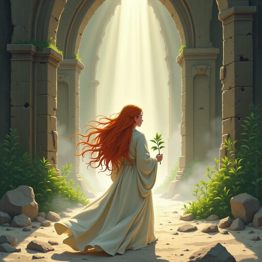 <lora:Painterly Ghibli:1.0> Whispers echo through hidden chambers.

Soft focus, painterly, visible brush strokes