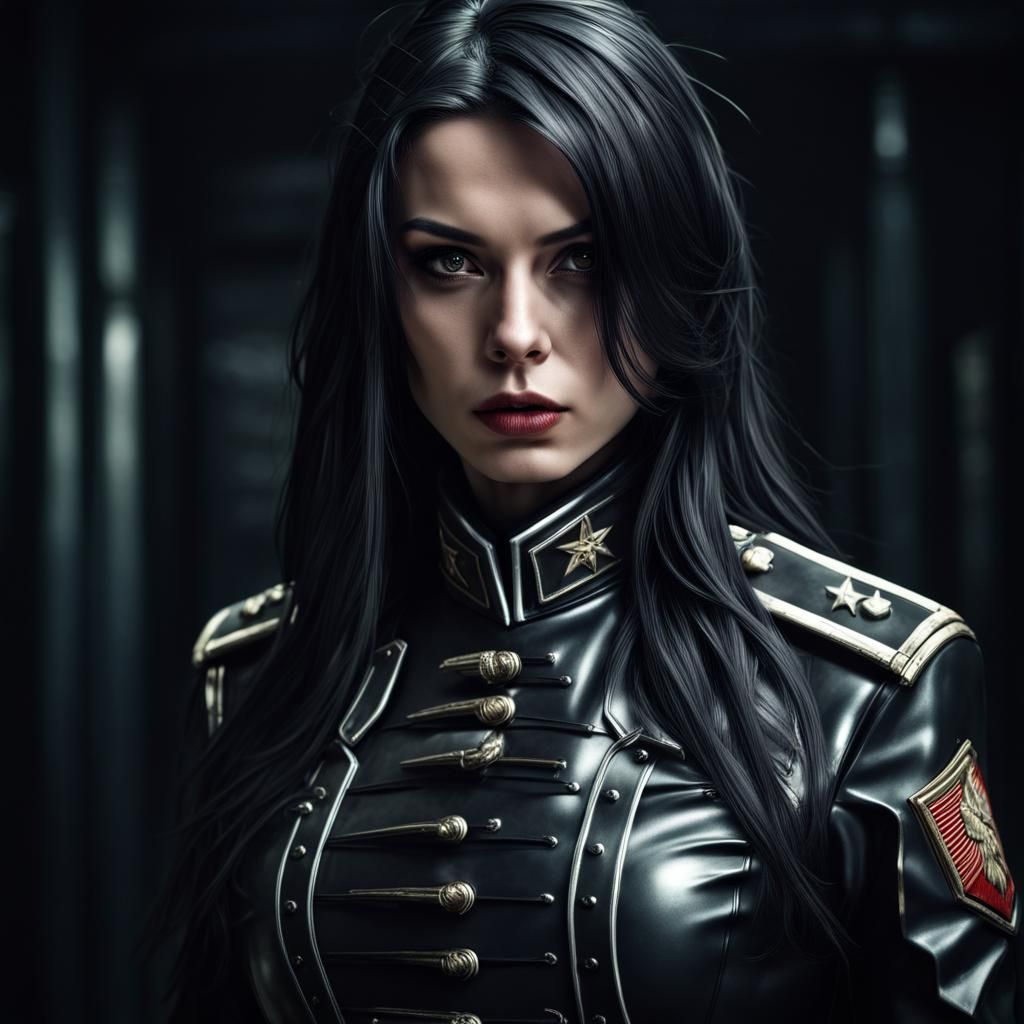 Female solider - AI Generated Artwork - NightCafe Creator