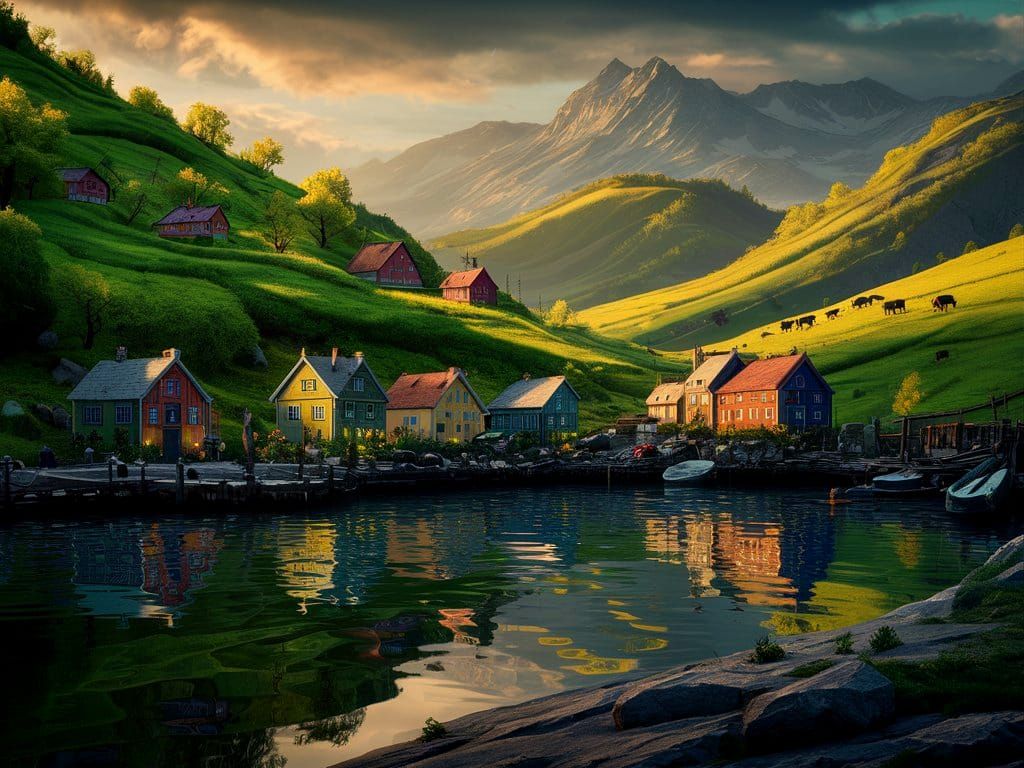 Springtime in the Mountains  by @Thomas-Future