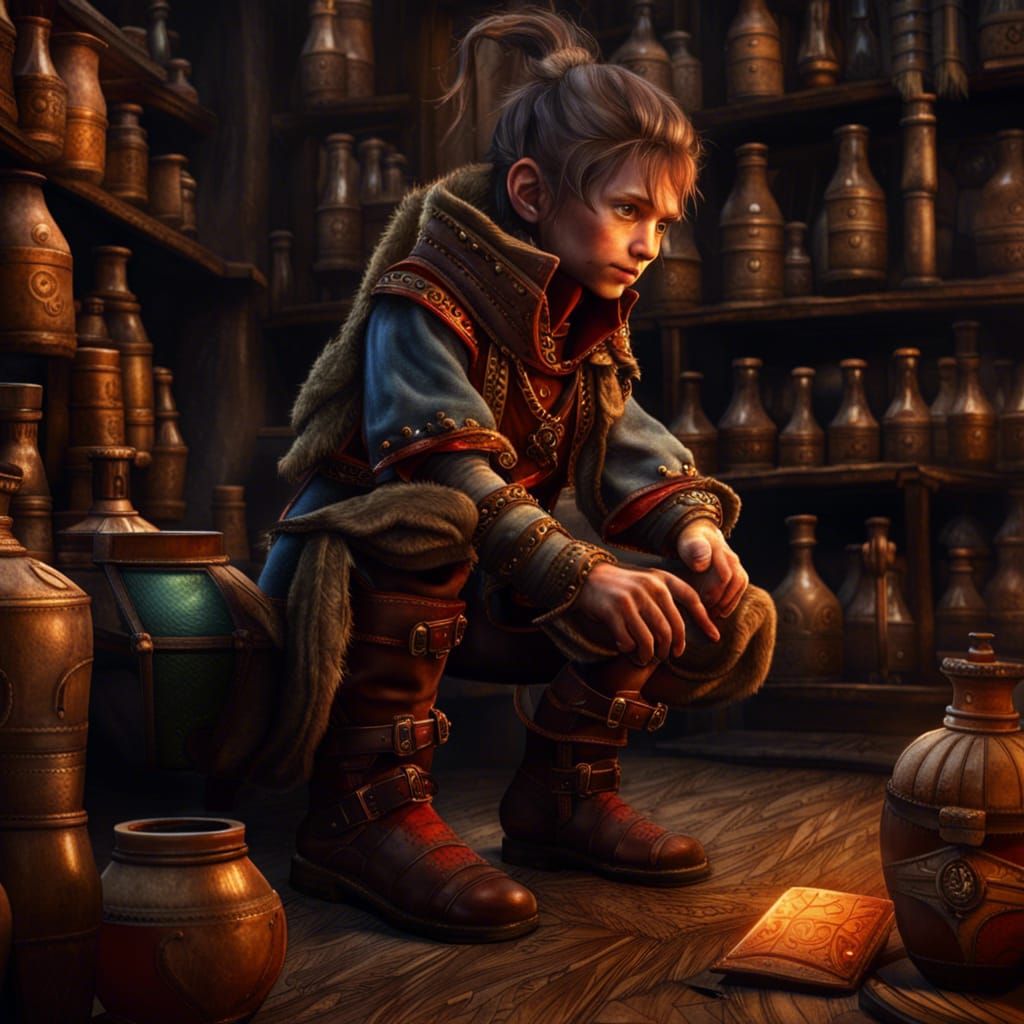 Stealing supplies 