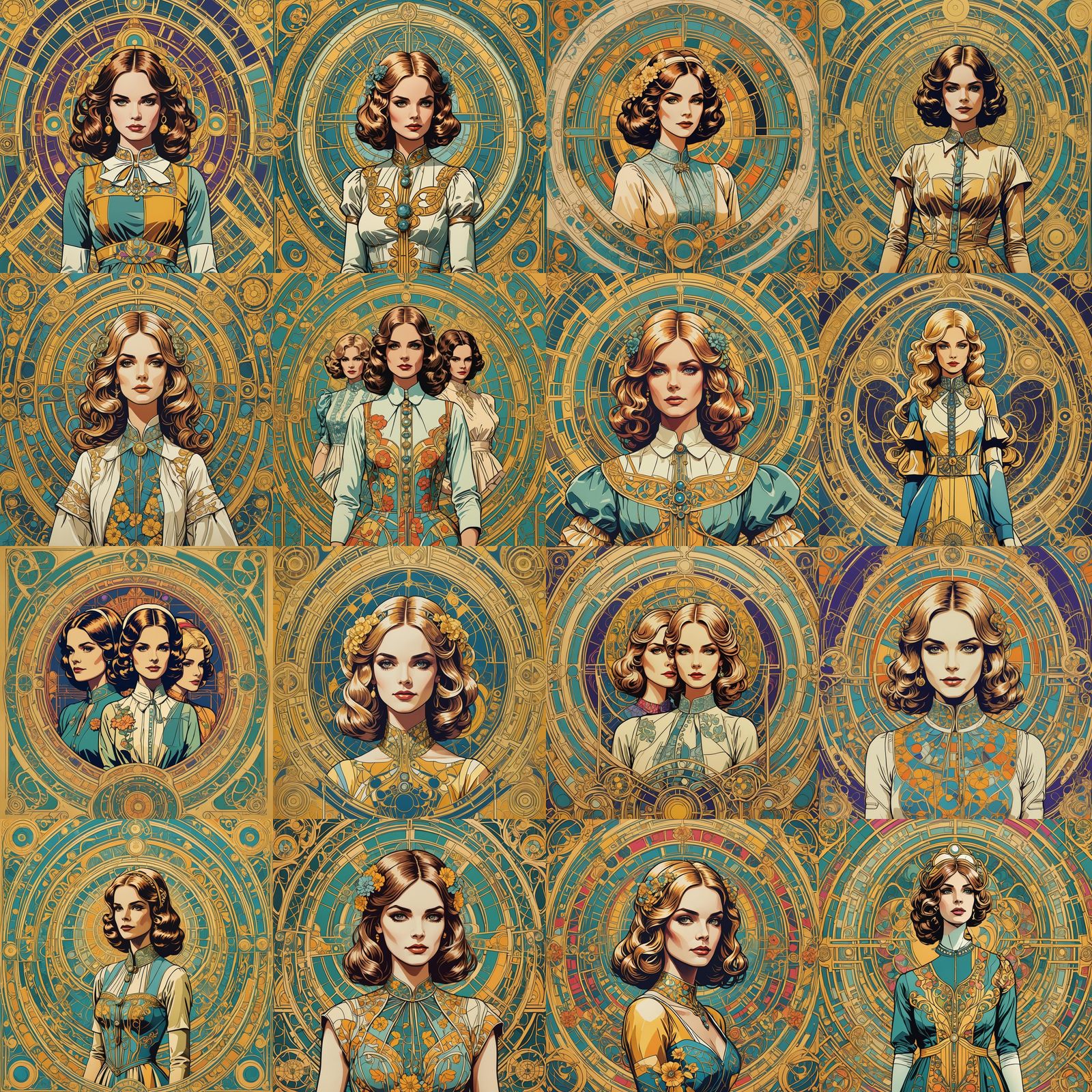 Stepford wives art nouveau