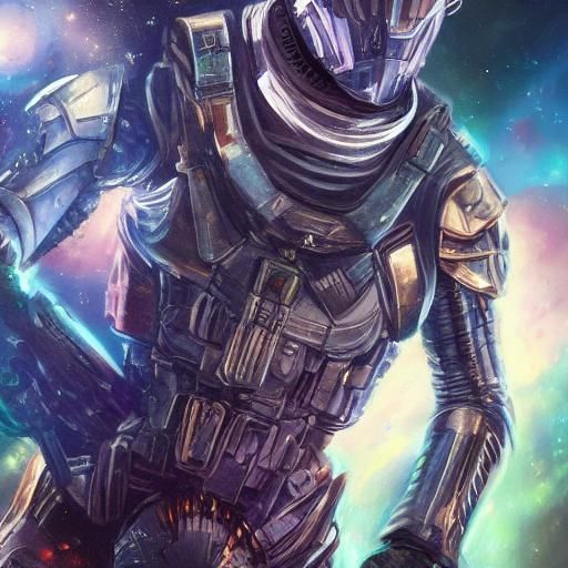 Scifi soldier