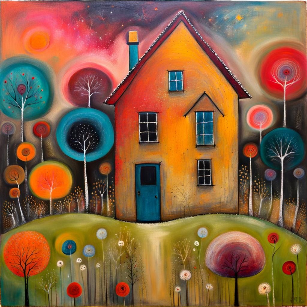 Whimsical House Inspired by Catherine Hyde