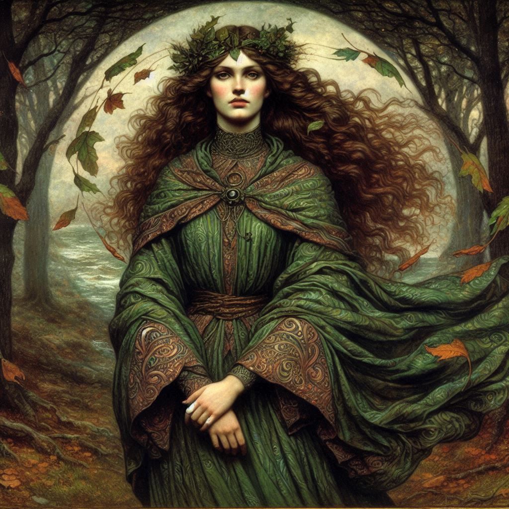 Morgan le Fay - by John William Waterhouse