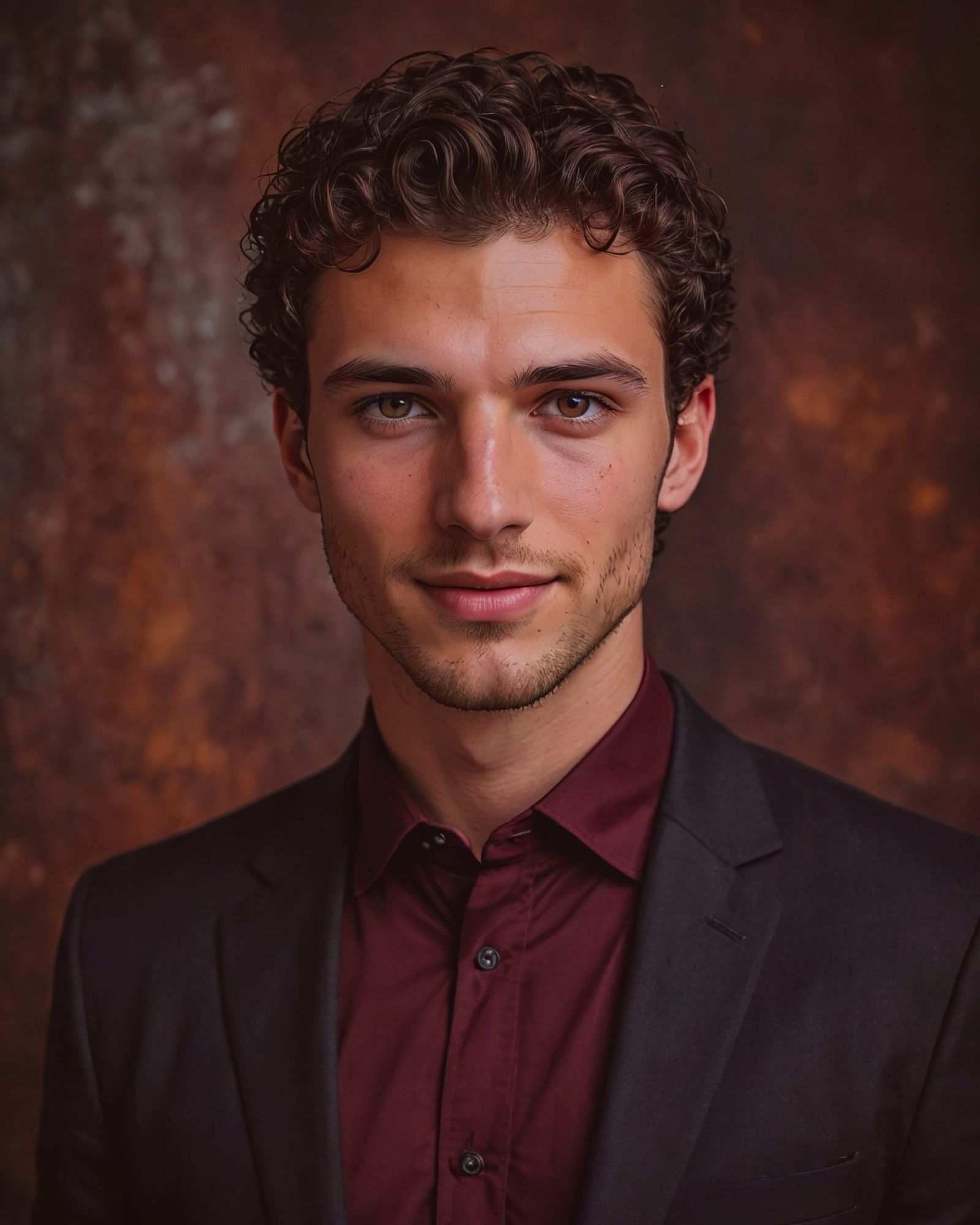 Cute Guys w/ Curly Hair