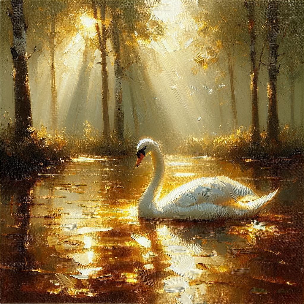 A swan