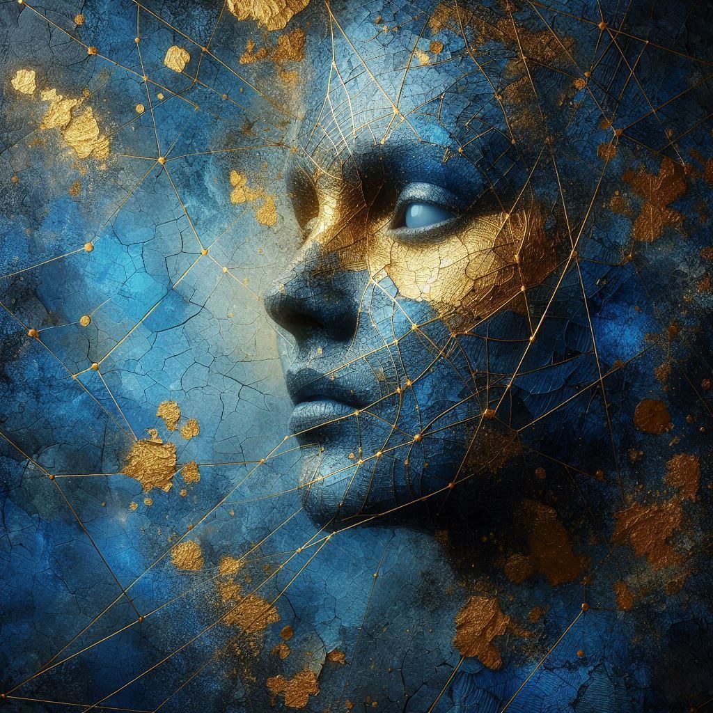 Précieusement réparé.