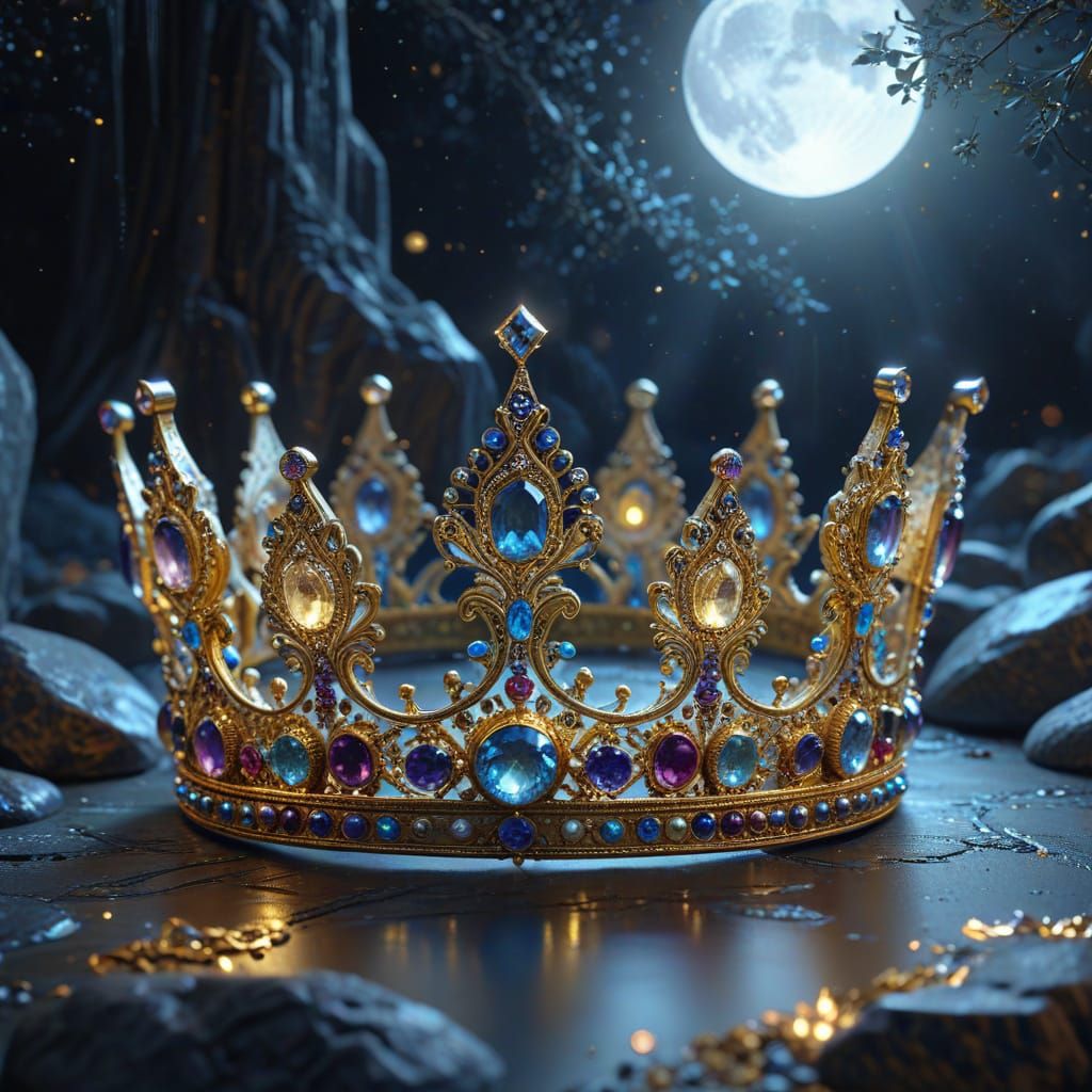 Прекрасна коштовна корона   by @Gledis