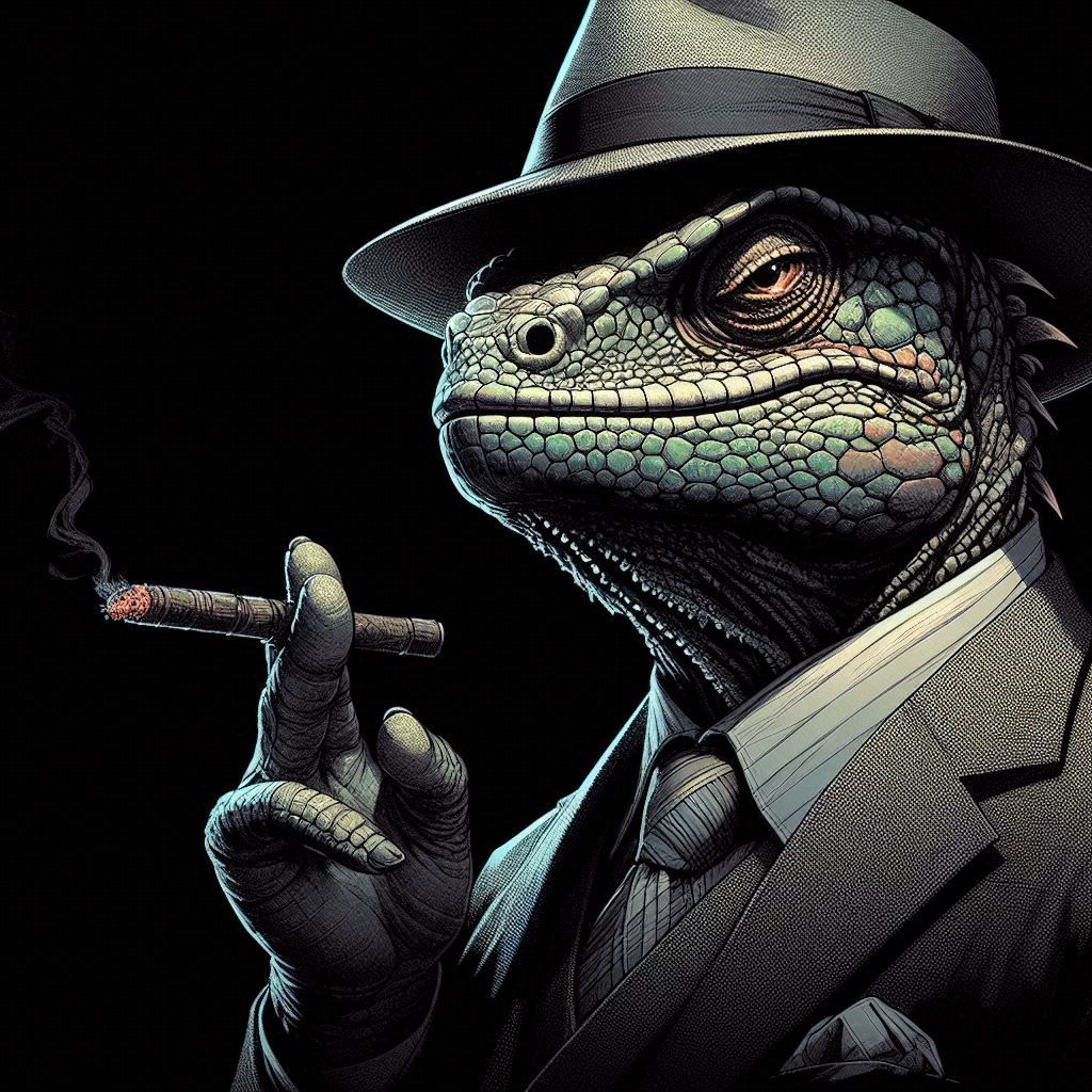 Chameleon mafia boss