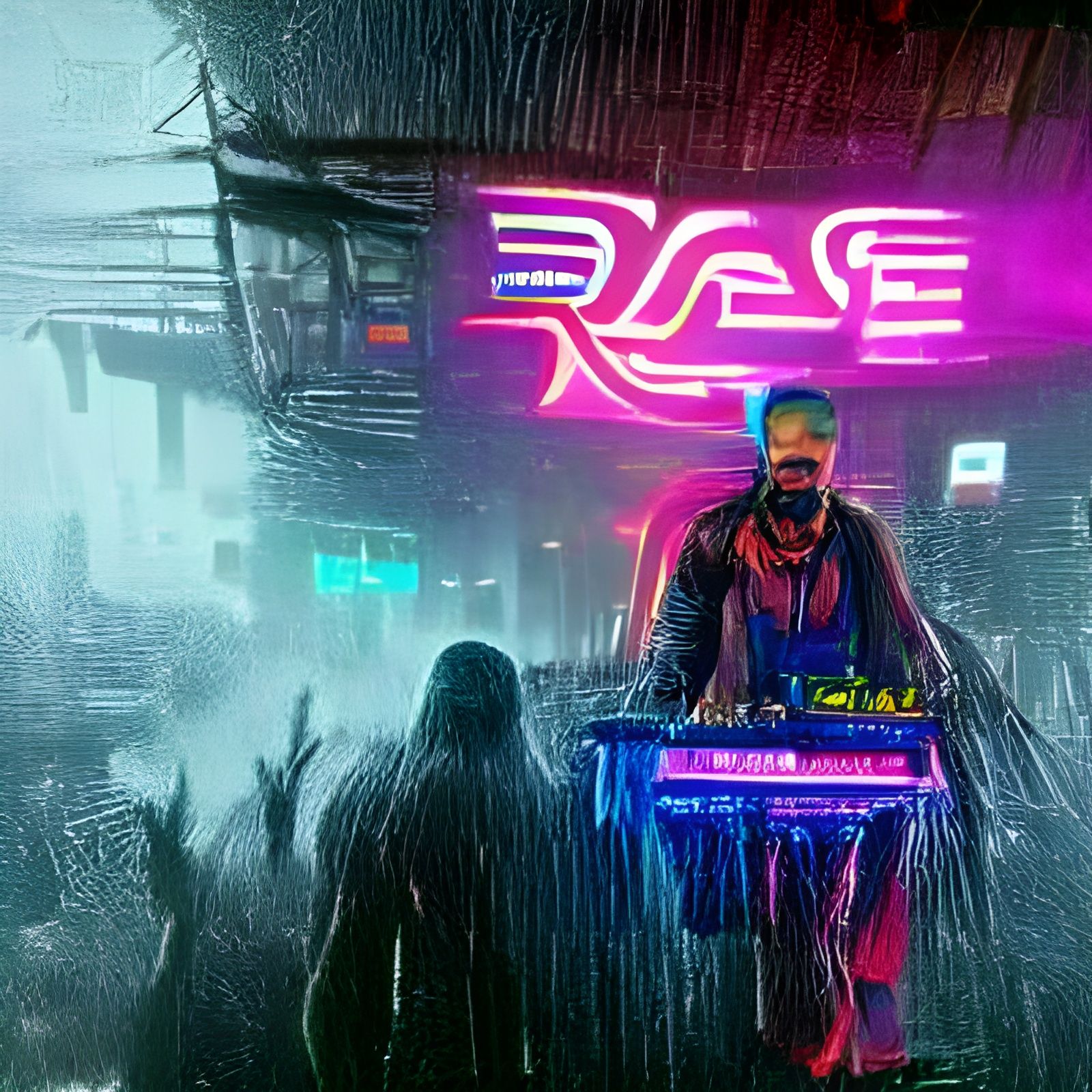 dj rave music - AI Generated Artwork - NightCafe Creator