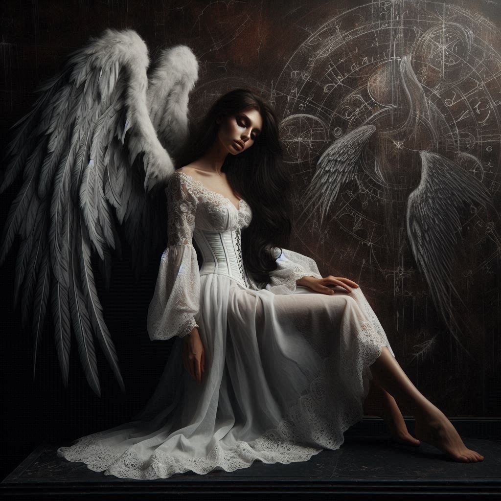 An angel ꒰ა ♡ ໒꒱