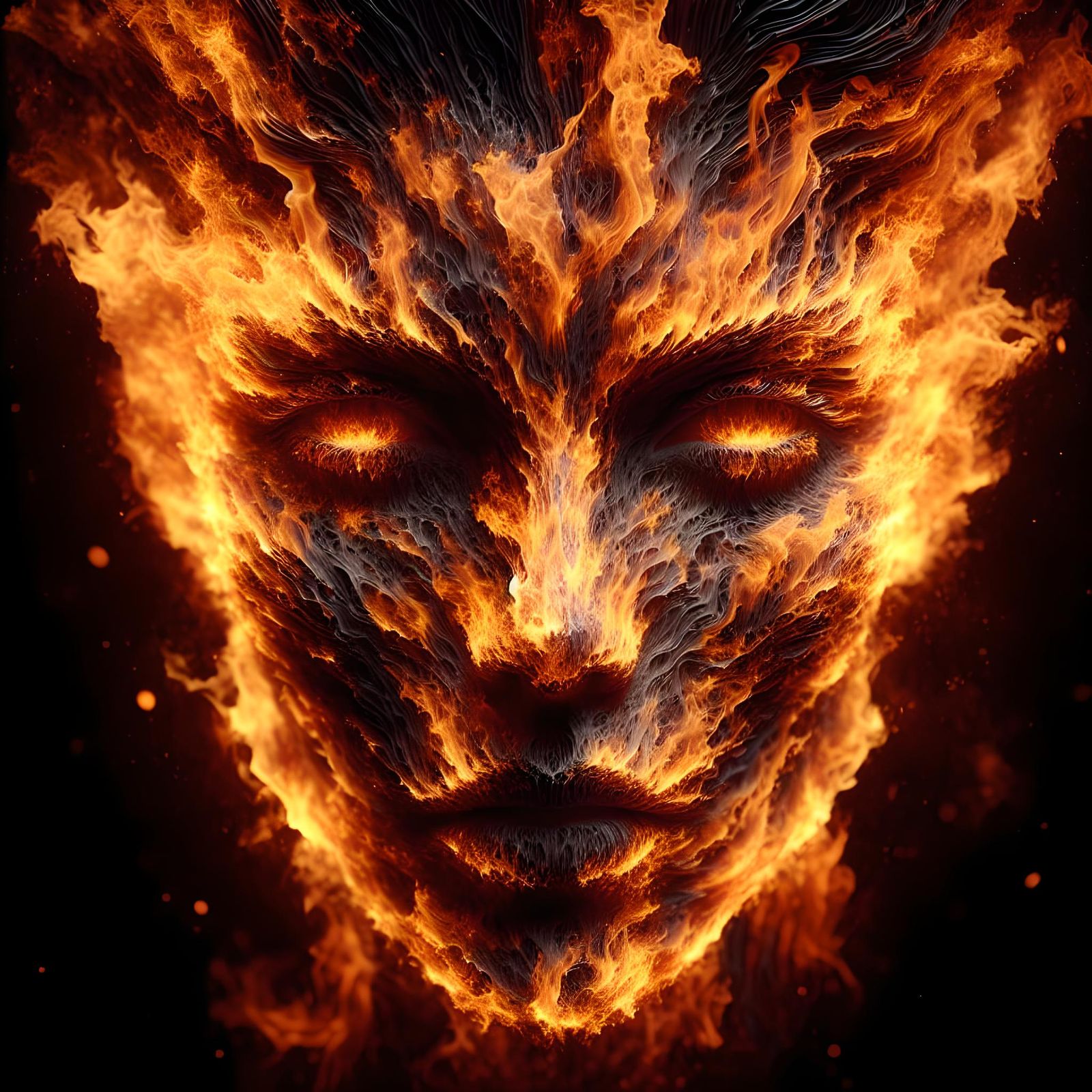 Burning Gaze  by @DaRkStAr