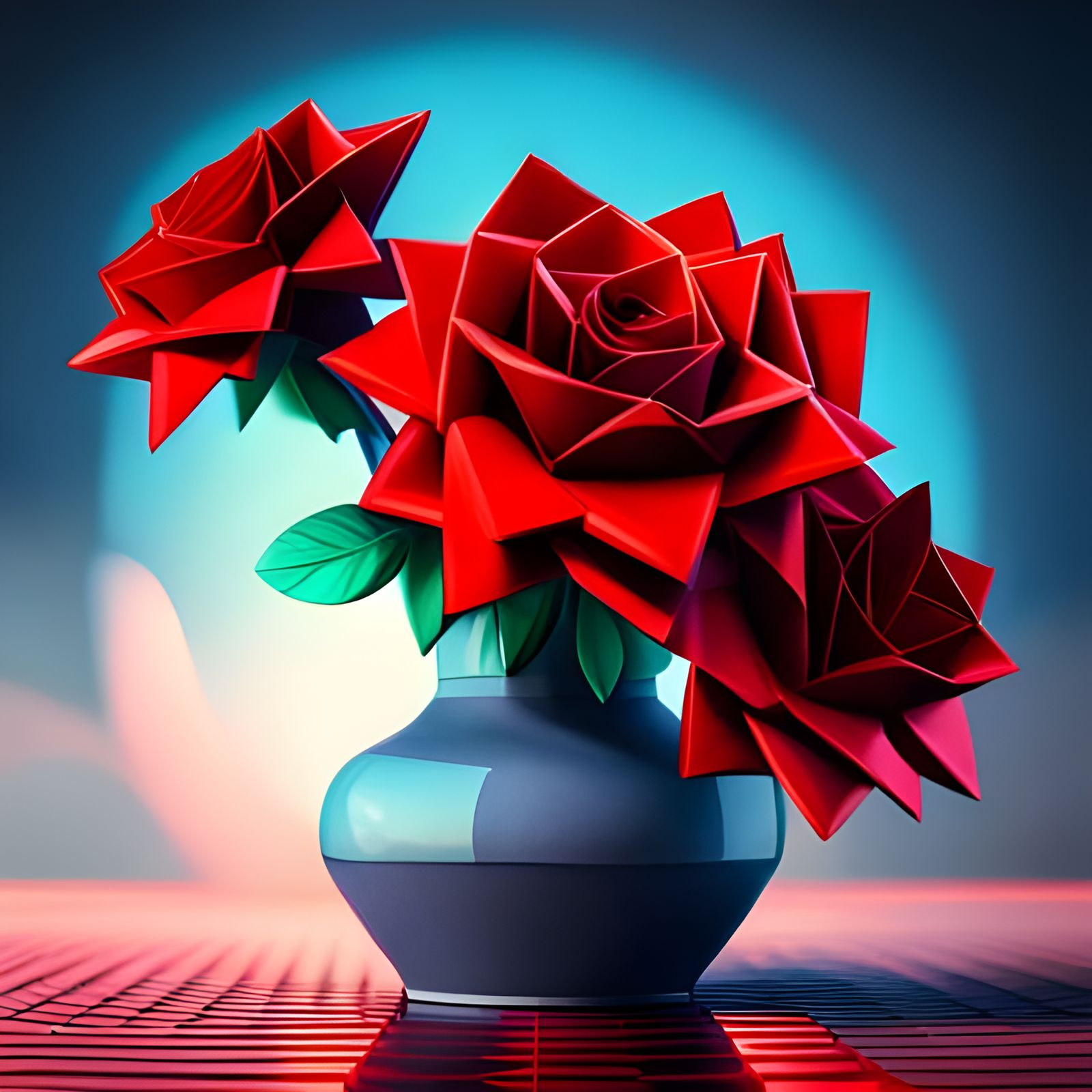 Rosagami  by @twookiegeddon 