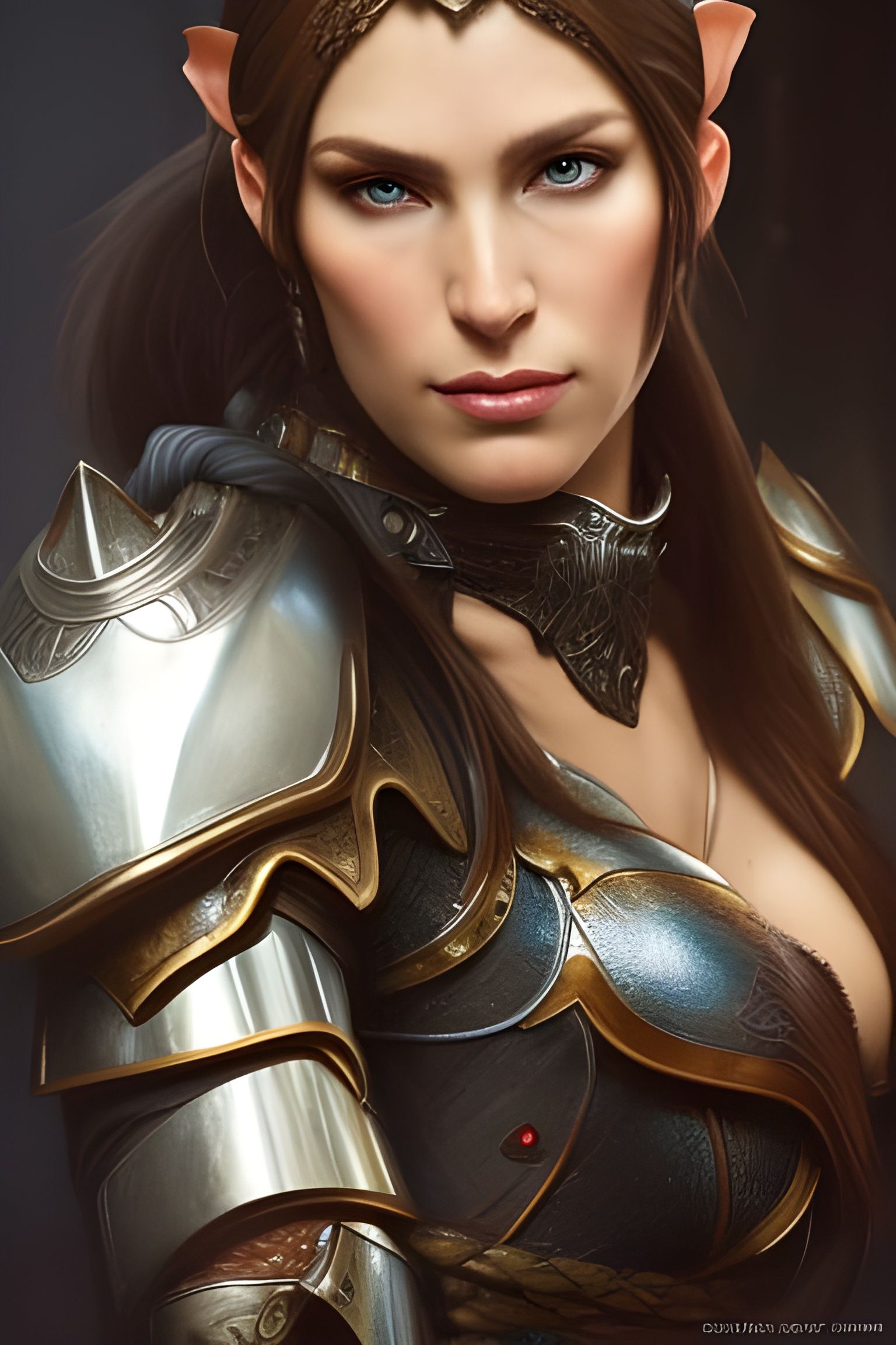 Elf Warrior - AI Generated Artwork - NightCafe Creator