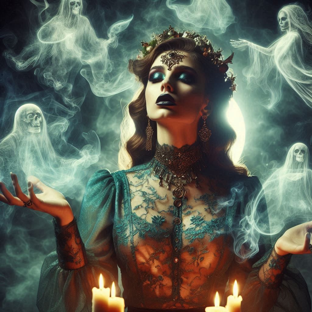 Medium calls forth....for WynSongByrd..not as grim as you like but sorta grim...  by @mementoMinnie