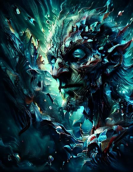 <lora:Omnious SD15:1.0> <lora:Liquid Pouring SD15:1.0> <lora:Lunatic SD15:1.0>  Ethereal Crystalline Metamorphosis Cubism, a Bak creature entering a magical portal to an alien world, mystic fog, Reflections, cell-shaded, Volumetric lighting, Eldritch