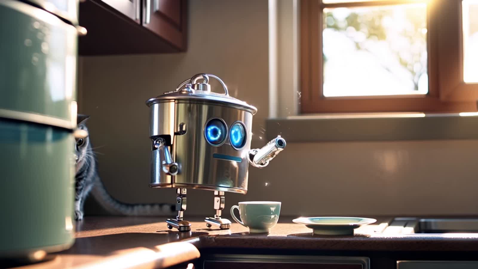 Robot Teacup