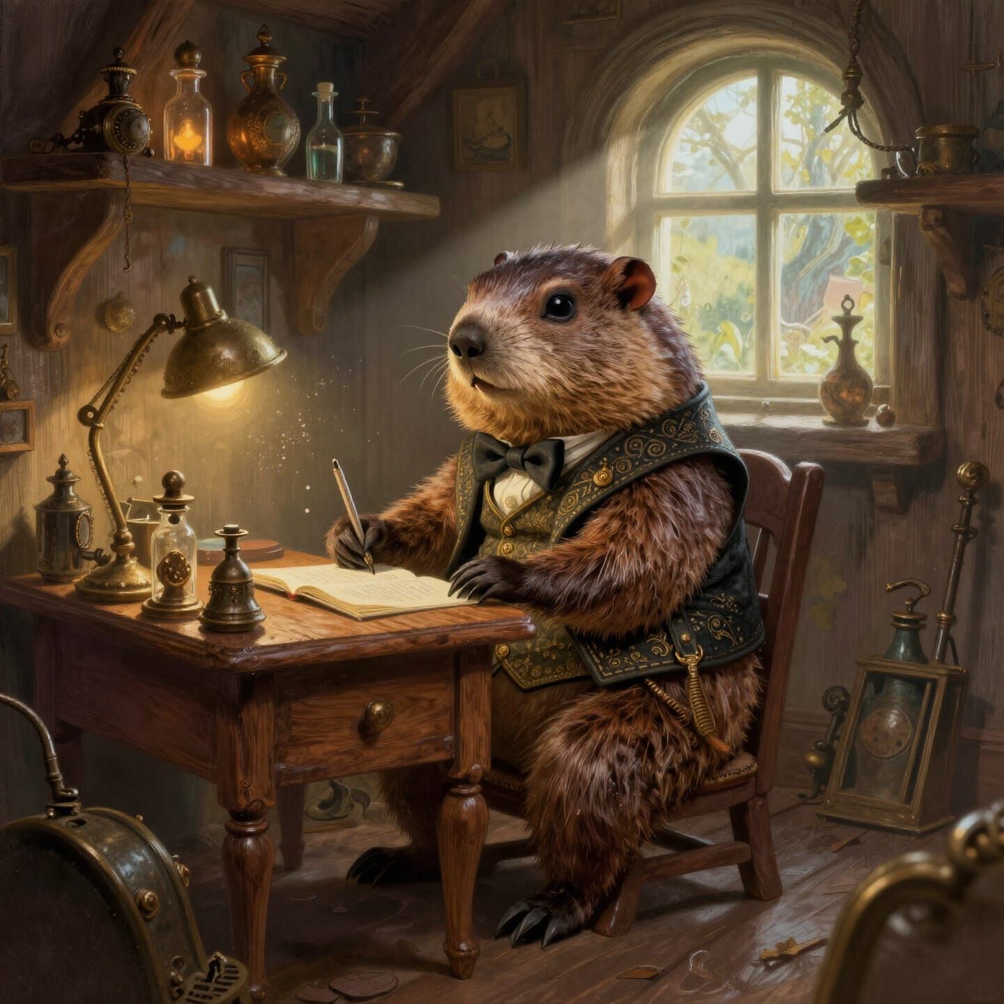 Memoirs of a Groundhog Inventor  by @Helix