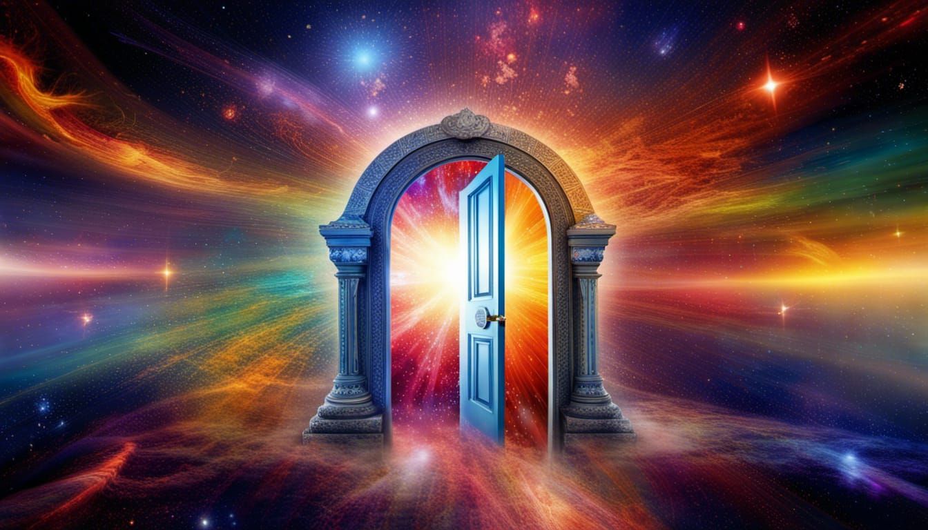 Opening the door to the ninth dimension of time and reality....