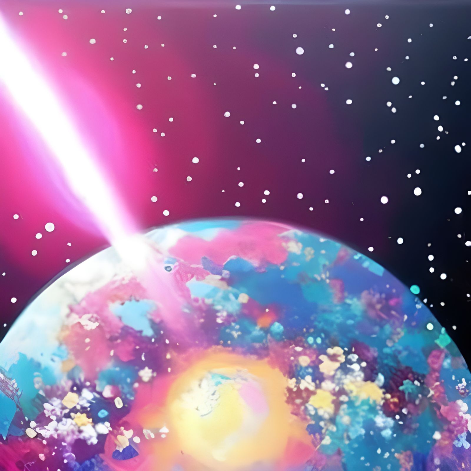 Beam of sparx