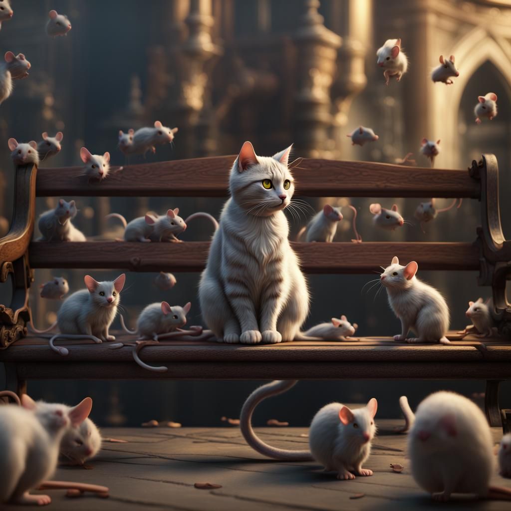 Cat Among Mice: Detailed Matte Painting in Unreal Engine