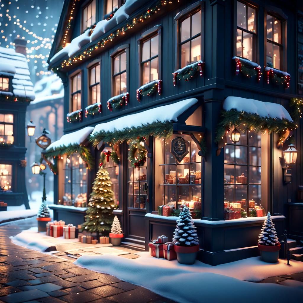 25 Days Till Christmas Day 3 AI Generated Artwork NightCafe Creator
